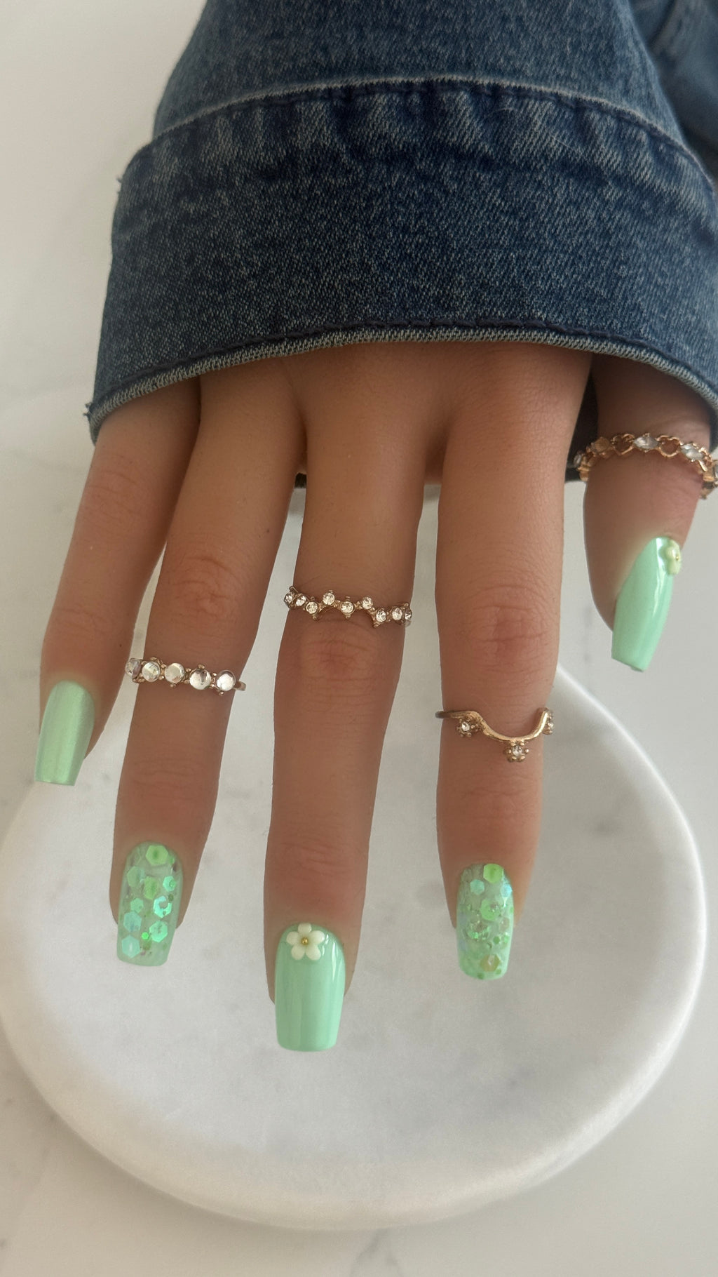 Mint Blossom – Cute Set