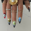 🚂 Andén Secreto — Handmade Press-On Nails