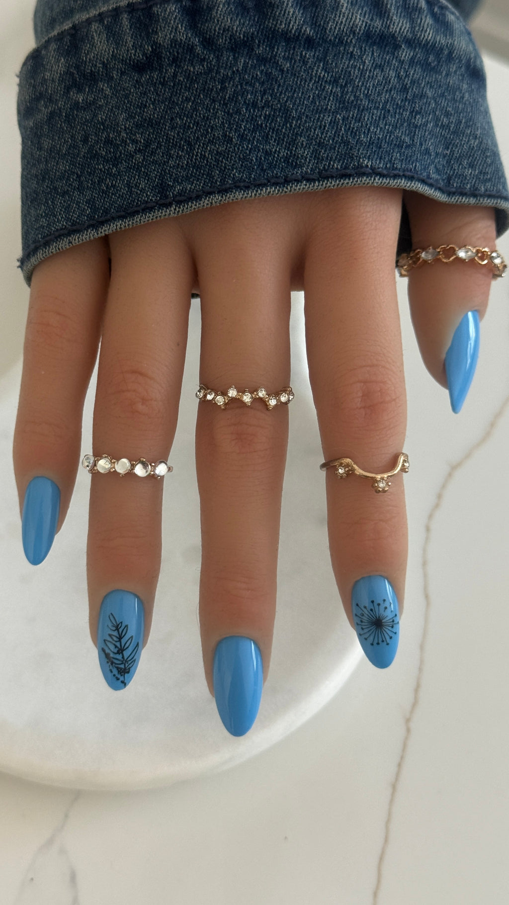 Blue Botanica – Soft Elegance Set