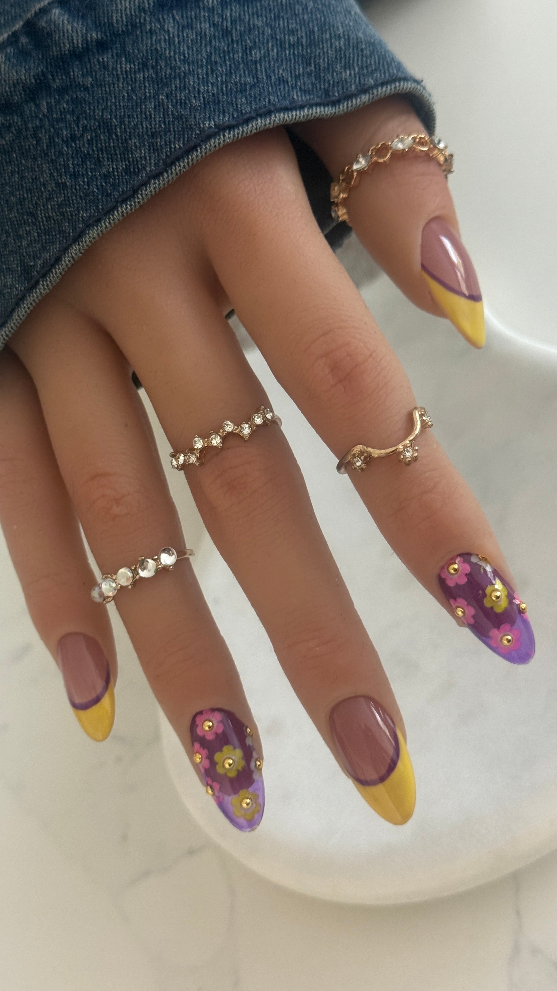 Retro Bloom – Statement Set