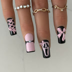 🎀 Dulce Terror — Handmade Press-On Nails