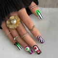 🧪 Jugo Tóxico — Handmade Press-On Nails
