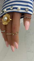 🌷 Rubor #C003 — Handmade Press-On Nails