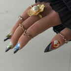 🚂 Andén Secreto — Handmade Press-On Nails
