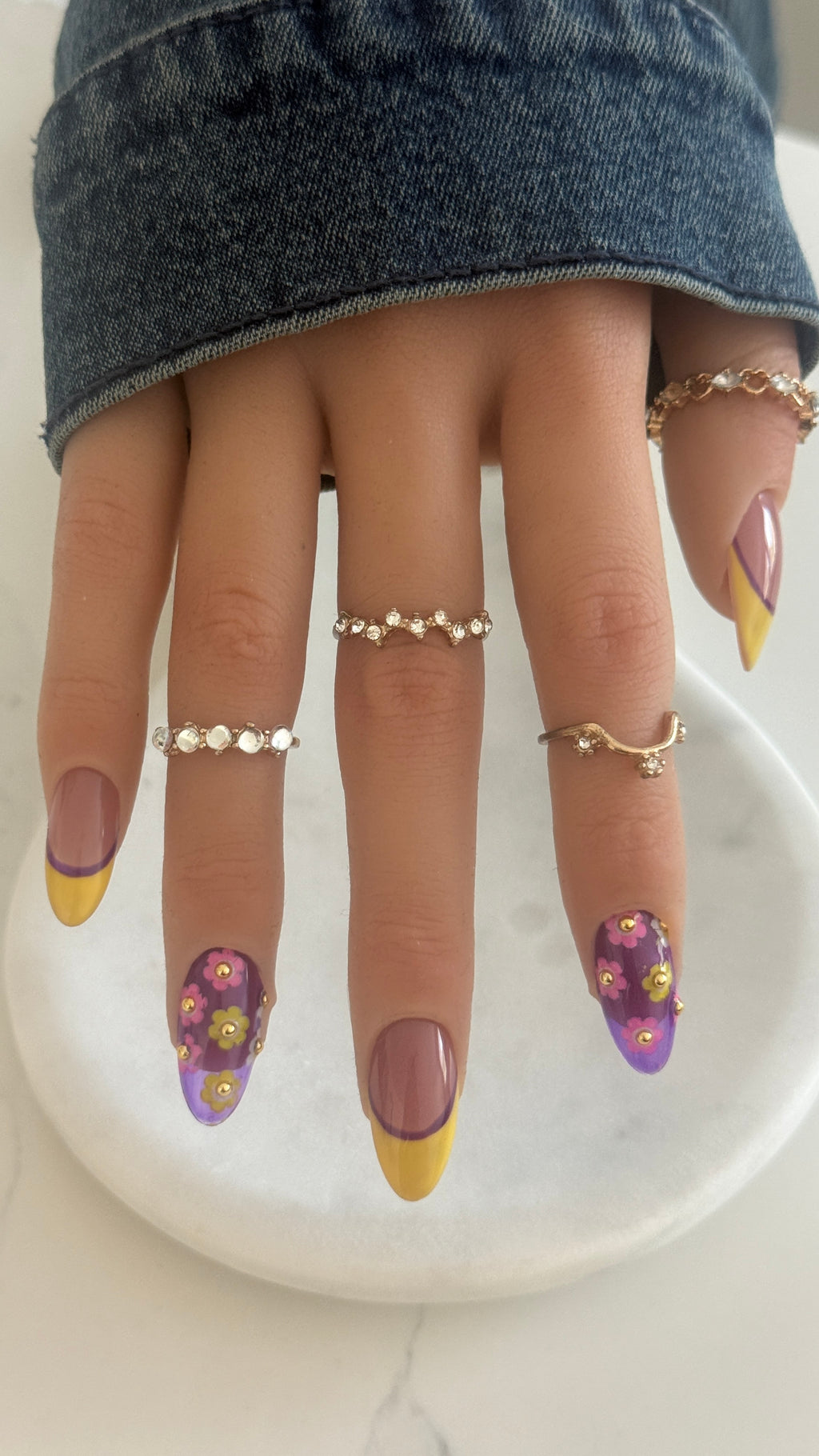 Retro Bloom – Statement Set